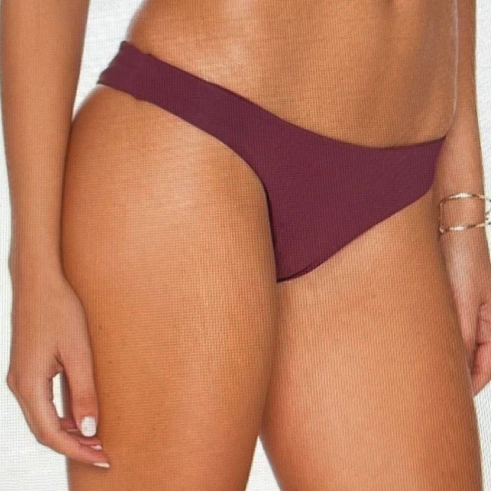 Tavik Ali Merlot Minimal Coverage Swim Bottom Size L